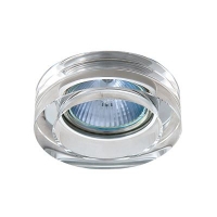 Встраиваемый светильник Lightstar Lei Mini хром/прозрачный 006130