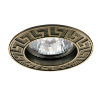 Встраиваемый светильник Lightstar Antico бронза 011111