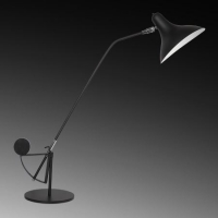 Настольная лампа Lightstar Manti черный 764907