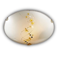 Светильник настенно-потолочный Sonex Barli золото/белый 207