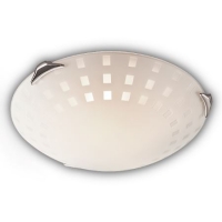 Светильник настенно-потолочный Sonex Quadro White хром/белый 262