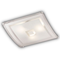 Светильник настенно-потолочный Sonex Cube хром/белый 3120