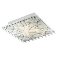 Светильник настенно-потолочный Sonex Omaka хром/белый/серый 3204