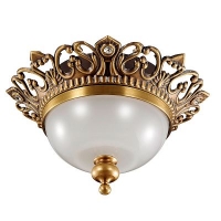 Встраиваемый светильник Novotech Baroque светлая бронза 369980