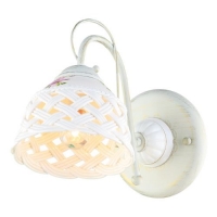 Бра Arte Lamp WICKER бело-золотой A6616AP-1WG