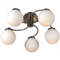 Люстра потолочная Arte Lamp CLOUD серебро/белый A8170PL-5SS